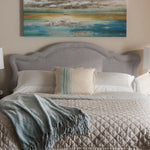 Load image into Gallery viewer, Baxton Studio Avery Modern And Contemporary Greyish Beige Fabric Queen Size Headboard
