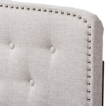 Load image into Gallery viewer, Baxton Studio Lucy Modern And Contemporary Greyish Beige Fabric Full Size Headboard
