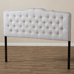 Load image into Gallery viewer, Baxton Studio Lucy Modern And Contemporary Greyish Beige Fabric Full Size Headboard
