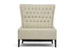 Load image into Gallery viewer, Baxton Studio Vincent Beige Linen Modern Loveseat Bench And Chair Set
