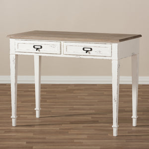 Baxton Studio Dauphine Traditional French Accent Writing Desk