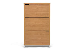 Simms Maple Modern Shoe Cabinet