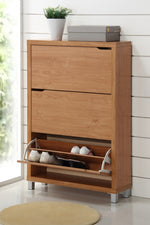 Load image into Gallery viewer, Simms Maple Modern Shoe Cabinet
