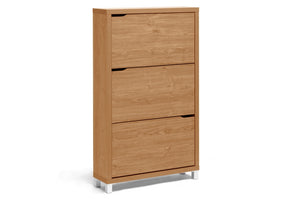 SIMMS MAPLE MODERN SHOE CABINET