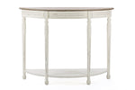 Load image into Gallery viewer, BAXTON STUDIO VOLOGNE TRADITIONAL WHITE WOOD FRENCH CONSOLE TABLE
