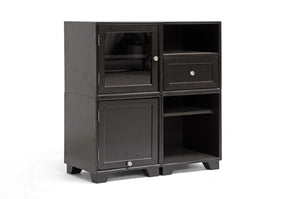 Baxton Studio Alaska Modular Storage Cabinet