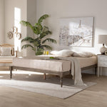 Load image into Gallery viewer, Baxton Studio Iseline Modern And Contemporary Finished Wood Platform Bed
